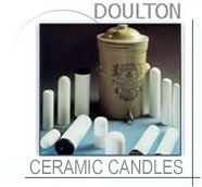 Doulton water filters-Sterasyl ceramic candle mount elements