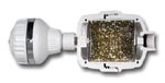 White shower filter cut