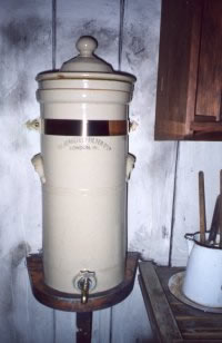 British Berkefeld water filter used on the early expeditions