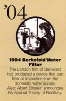 British Berkefeld Water Filter-Stuff 1904