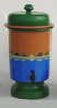 windflower design pottery filter