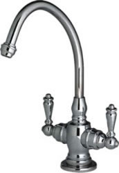 Traditional and elegant style dual lever water faucet