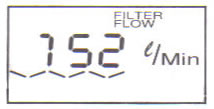 Flowmeter in FLOW mode